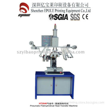 Pneumatic Flat or Round Heat Transfer Machine